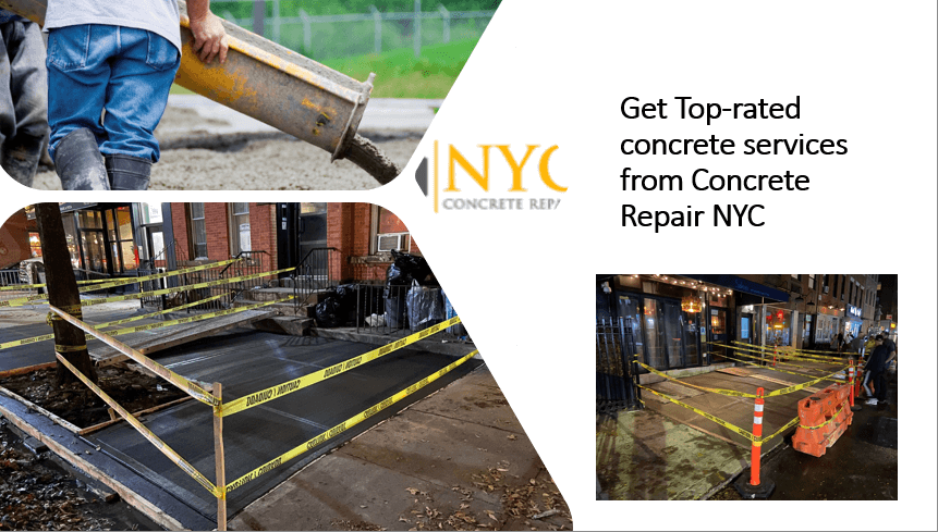 Get Top-rated concrete services from Concrete Repair NYC