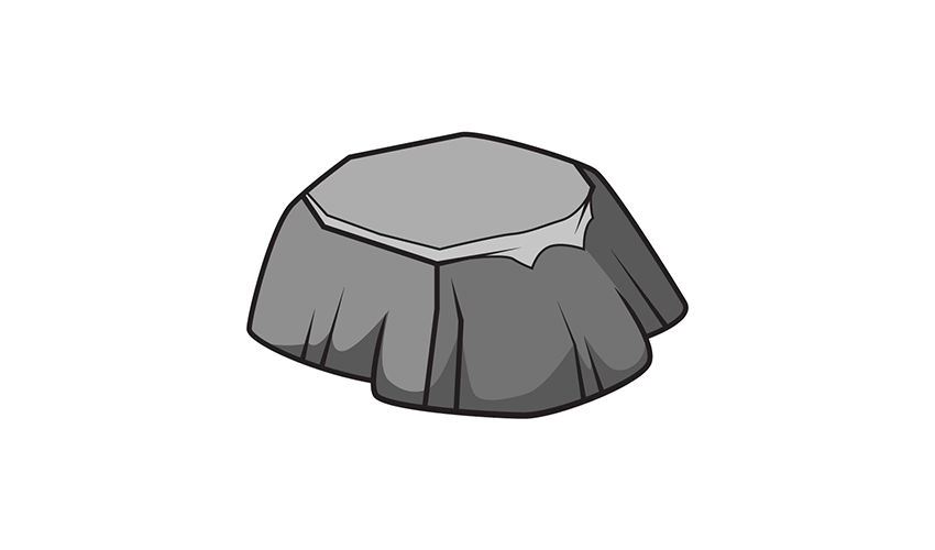 How to draw a Rock