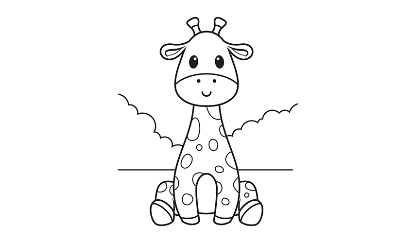 Animal Baby Coloring Pages