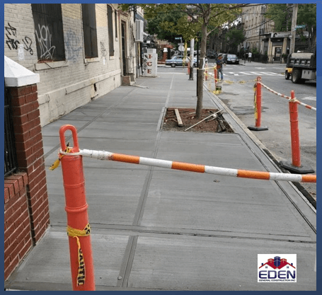 Contact Professional Concrete Sidewalk Repair NYC